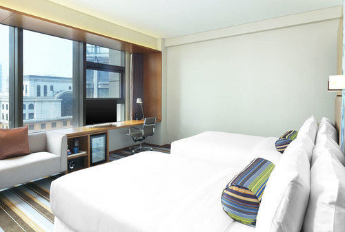 Aloft Dalian Hotel Bagian luar foto
