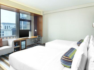 Aloft Dalian Hotel Bagian luar foto